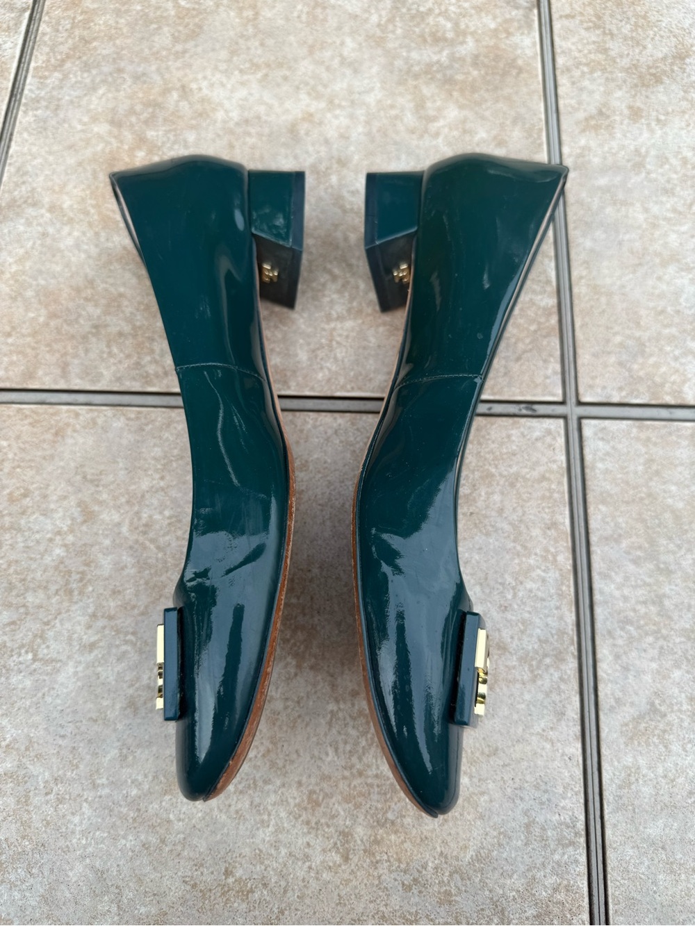 Tory Burch Gigi Patent Leather Shoes - Picture 9 of 14